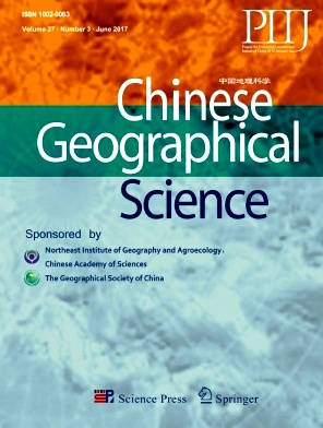 Chinese Geographical Sciences־