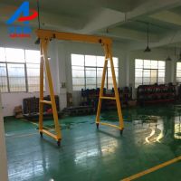 簡(jiǎn)易起重行吊工字鋼吊架注塑機(jī)上料龍門架艾銳森廠家供應(yīng)